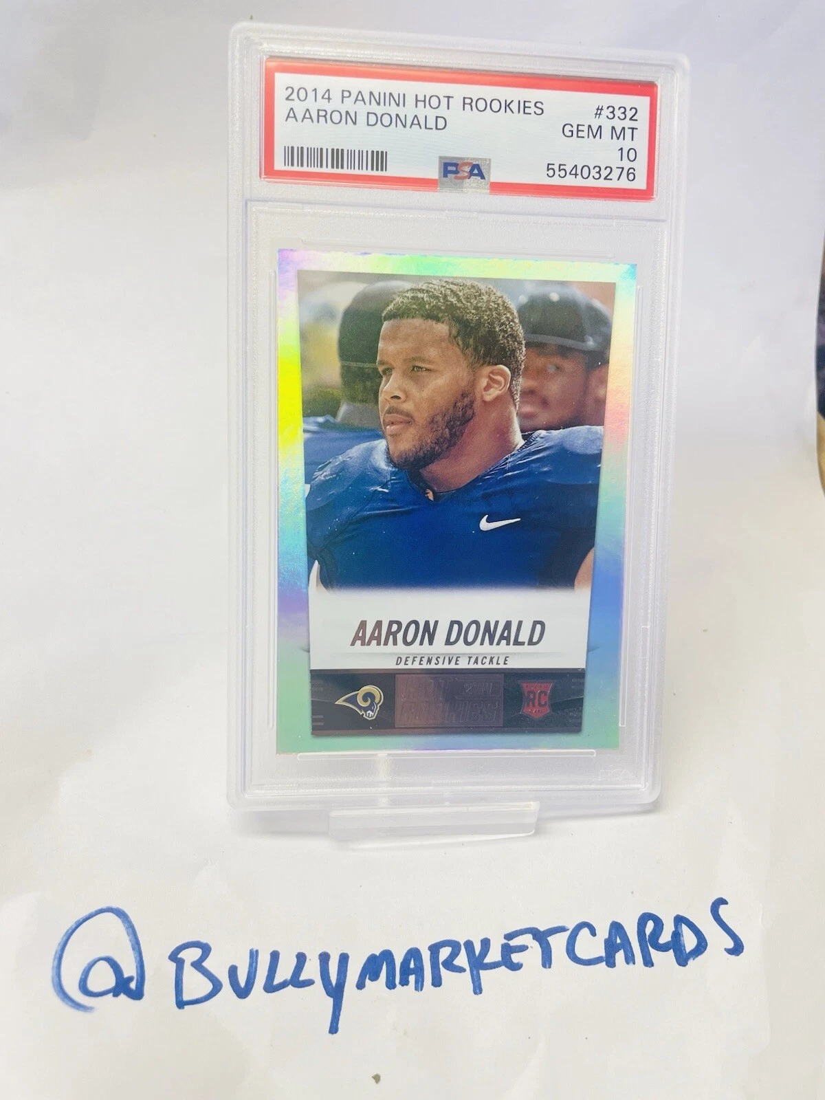 Aaron Donald Panini Hot Rookies #332 Base