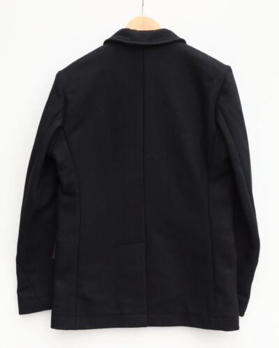 LKNEW Billy Reid Black Bond Peacoat as Worn by Daniel Craig in Skyfall Sz Small - Picture 7 of 11