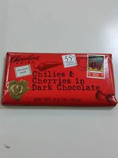 Chocolove Chilies & Cherries in Dark Chocolate 55% Cacao