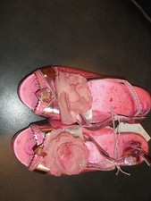 DISNEY STORE Girls Princess Aurora Sleeping Beauty Costume Shoes NEW size 13/1