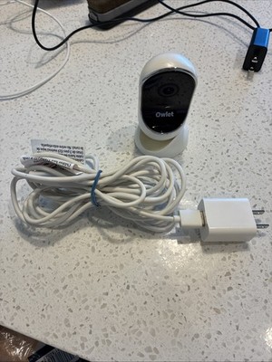 Owlet Cam 2AIEP-OC1A Wi-fi Baby Video Monitor Camera plug & cord