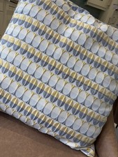 Next Grey And Yellow / Mustard Cushion - Excellent Condition - 20inch