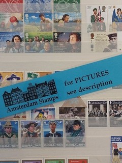 Scouts Jamboree Europe vf MNH collection on pages High Value TOP!