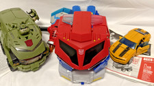 Transformers Lot, Bumblebee, Optimus Prime, & Bulkhead.