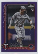 2025 Topps Chrome Update Purple Refractor 228/250 Ryan Fitzgerald #USC8 tw0