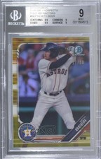 2019 Bowman Chrome Prospects Gold Refractor 17/50 Seth Beer BGS 9 MINT g6p