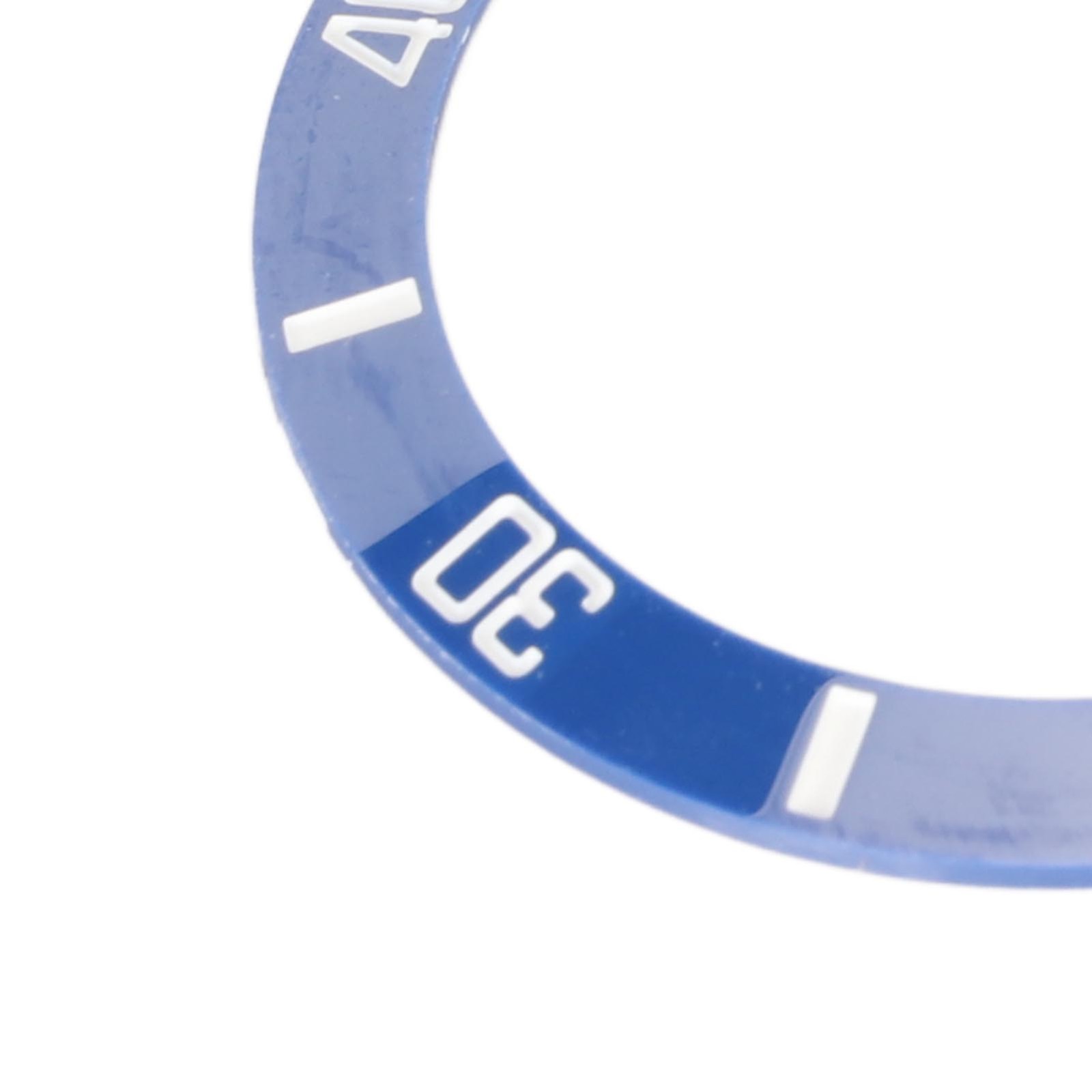 40mm Diameter Watch Bezel Insert Ring Clear Scale Luminous Ceramic Replace Beze❀