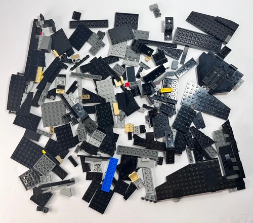 LEGO Star Wars Parts Lot First Order Ship Black Wedge Panels Printed Console