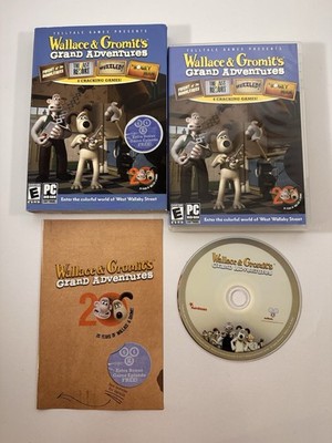 Wallace & Gromits Grand Adventures PC 2010 Rare OOP PC Video Game
