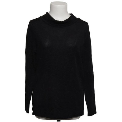 Epona Clothing, Rollkragenpullover, Größe: M, Schwarz, Elasthan/Polyamid #8oG