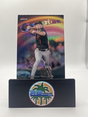 2025 Finest #C-18 Jackson Holliday Creators Refractors INSERT PARALLEL
