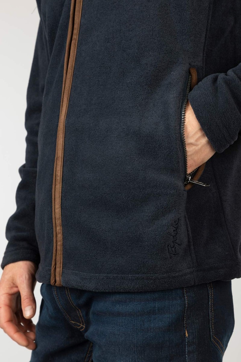 Men's Fleece Jacket Rydale Huggate Country Coat Men's Full Zip