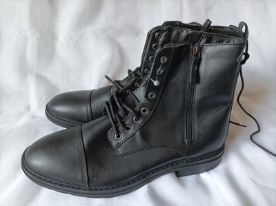 Pier One, Schnürstiefel, Größe: 44, Schwarz, Herren NEU