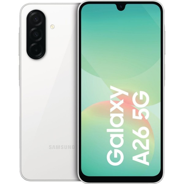 Samsung Galaxy A26 5G 128 Gb White Dual Sim Smartphone Handy Mobiltelefon-image