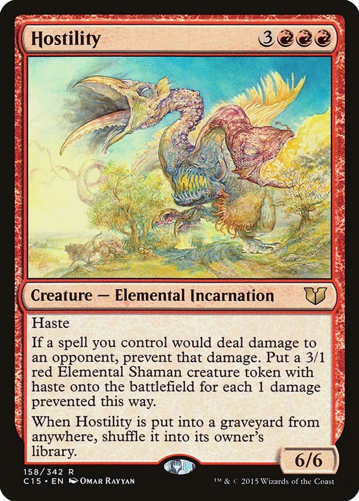NM - Hostility [C15 - 158] Commander 2015