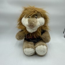 Vintage DARE Plush Darren Lion Stuffed Animal Resist Drugs  Violence D.A.R.E.