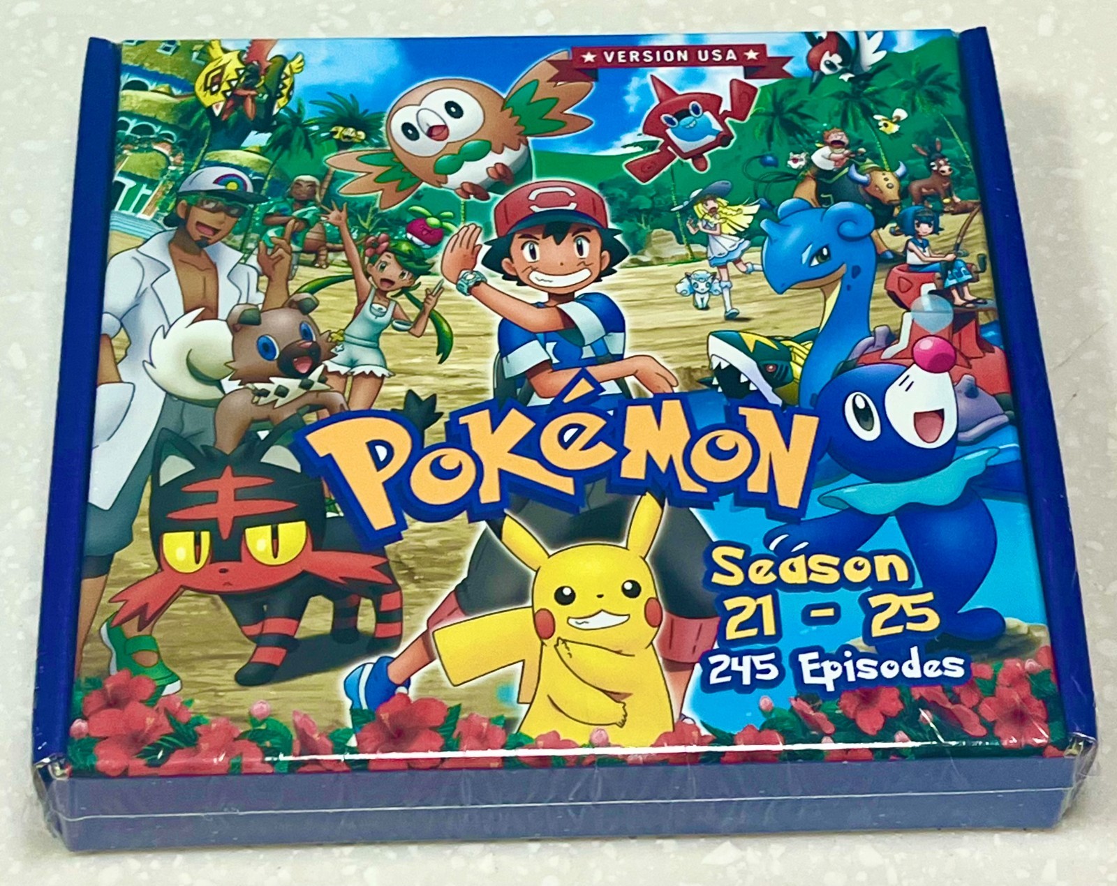 Pokemon Series (Season 21 - 25) ~ All Region ~ USA English Dubbed Version ~ DVD