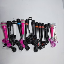Lot of 15 Wired Microphones - Various Models, Used Condition