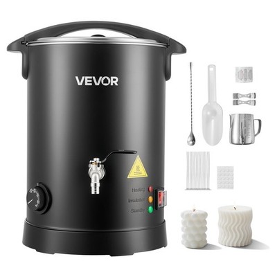 Wax Melter for Candle Making, 8.5 Qts, Fast and Even Heating, with Easy Pour Spo