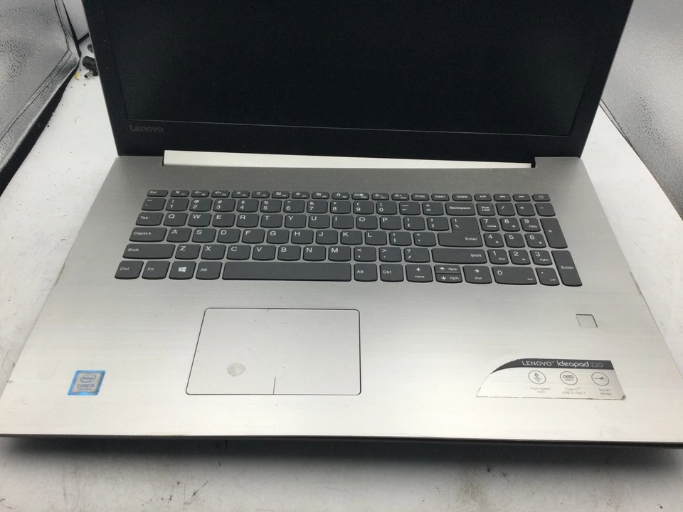 LENOVO IDEAPAD 320 - PARA PIEZAS - PUERTO DE ALIMENTACIÓN/BISAGRA ROTO - INTEL I3 - LEER - BB! Foto 3 de 4