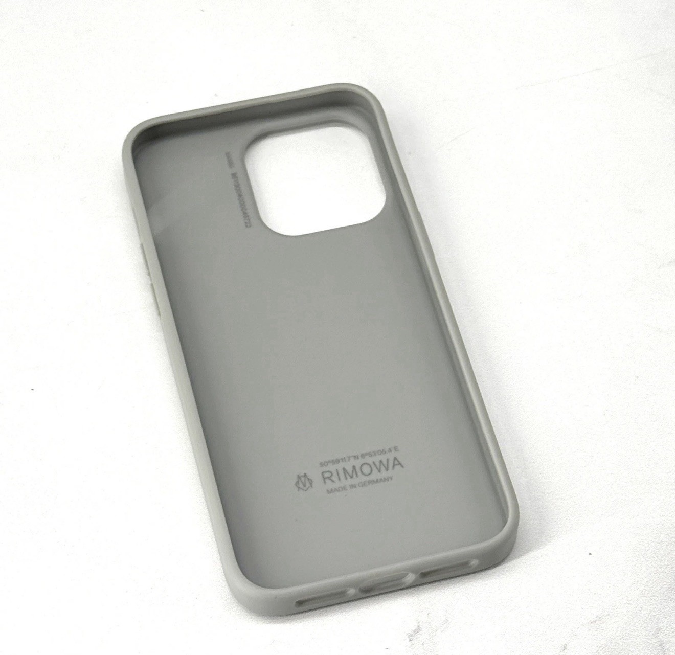 Rimowa Silver Aluminum iPhone 16 Pro Case New