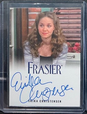 2026 Rittenhouse Frasier Erika Christensen Auto Autograph Full Bleed