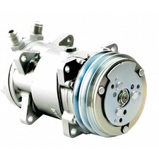 8819103 Sanden Sd510hd Compressor W 2 Groove Clutch - Fits Deutz