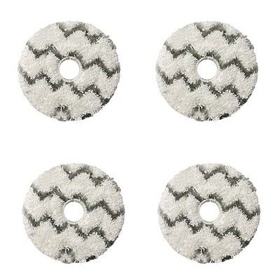 1/2/4X Mop Cloth Pads for Mijia K10 PRO Vacuum Cleaner Mopping Cloth Spare Parts