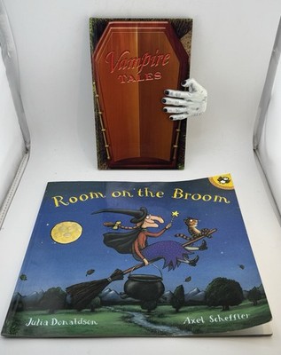 Scholastic Vampire Tales Lock Hand Pages To Write Your Own Tales & Room On Broom