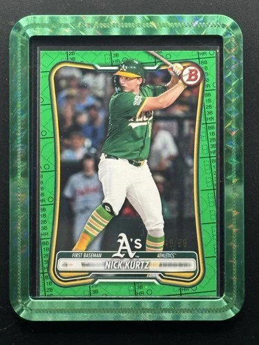 Nick Kurtz 2026 Bowman Chrome Nick Kurtz Green