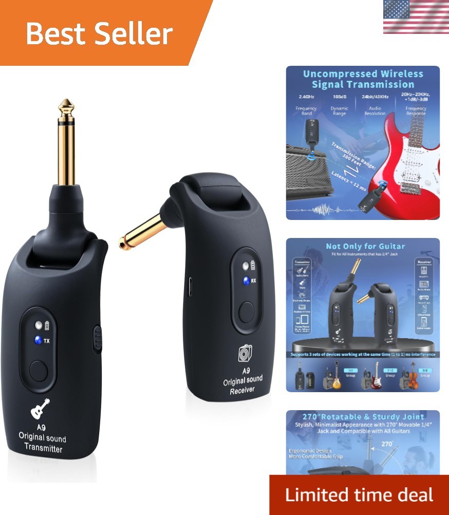 For Guitar & Violin - Compact & Lightweight