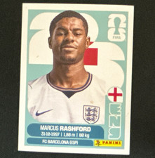 Panini FIFA World Cup Soccer Marcus Rashford England #16