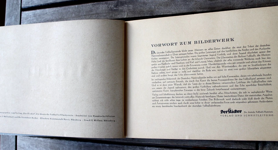 Kicker Bilderwerk 1937 - La Allemand Joueur De L'Equipe Nationale - 119 Images - Photo 3/4