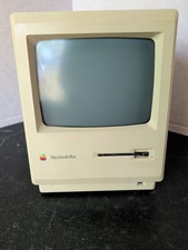 Vintage Apple Macintosh Plus 1MB M0001A Computer For Parts Repair Untested