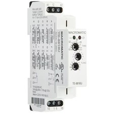 Multifunction Time Delay Relay, Square, Multi Function, 10 Functions 12 to 240V