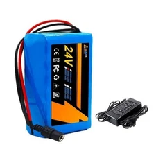 24v 6s2p 50000mah 24 V Battery Pack 24v with Bms Optional plug +25.2V2A charger