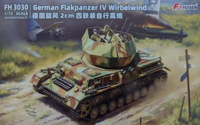 Flyhawk FH 3030 - 1:72  German Flakpanzer IV Wirbelwind