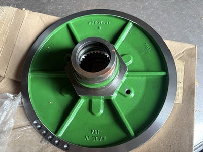 OEM John Deere Half Sheave, 9.0L Outer Driven Fan Drive HXE37541 For Harvester