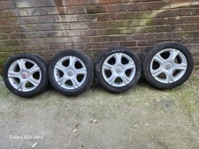 seat ibiza alloy wheels 15 Inch With Tyre 195 55 16 Mk3 2002 To 2008