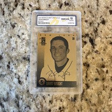 Merrick Mint 23KT Gold David Wright Rookie #5 New York Graded WCG 10 Card. rookie card picture