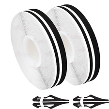 Car Vinyl Pinstriping Tape, 2pack Stripe Decals Stickers Auto Black