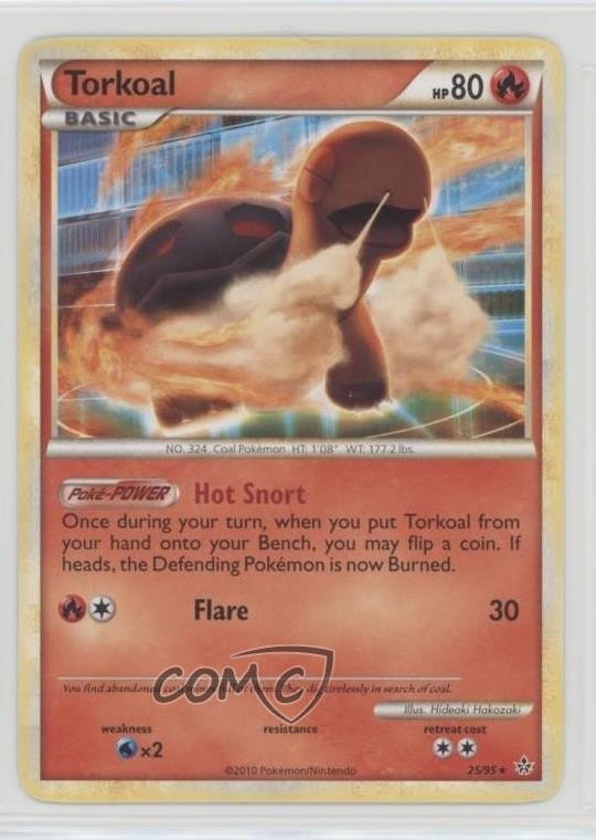 Torkoal Pokémon HeartGold & SoulSilver Unleashed #25 2010