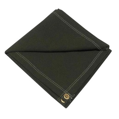 GRAINGER APPROVED 10P551 Tarp, Green, 23.5 ft L, 15.5 ft W 10P551