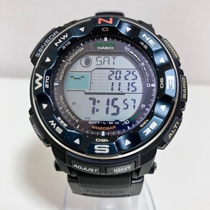 時計 CASIO PRO TREK PRW-2500-1JF PRW2500R-1 | Triple Sensor Black Watch - PRO TREK | CASIO