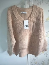 Zara Grobstrick Pullover Größe 8-10 (S auf ...