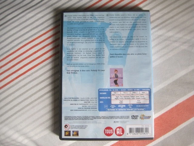 RARE  --  Claudia Schiffer - Perfectly Fit Upper Body Workout ( DVD ) Region 2 - Image 2 of 2