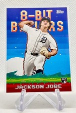 2025 Topps Series 1 Celebration Jackson Jobe 8-Bit Ballers RC #8B-22 - Tigers