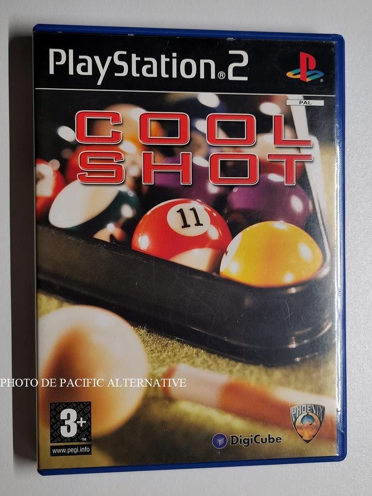 jeu COOL SHOT pour playstation 2 PS2 francais billard COMPLET