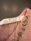 Kurta top NWT size 11-12 yrs Youth peach with gold stitching  — photo 3