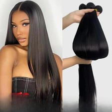 Brazilian Straight Hair Bundles Human Hair 10-30inch Hair Extensions for Women